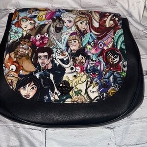 Rare Disney Characters Top Notch Athena  Crossbody Bag Purse Versatile Messanger